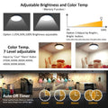 LED Under Cabinet Puck Lights Kit, CCT Adjustable, Dimmable RF Remote, 8 Lights, 24W - SuperSaverAU - view 6