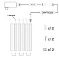 Dimmable LED Under Cabinet Lighting Kit, 6 Panel Warm White, Linkable, Safe to Use - SuperSaverAU - view 4