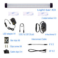 Dimmable LED Under Cabinet Lighting Bar Kit, Linkable, 3 Panels, Cold White - SuperSaverAU - view 2