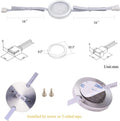 RGBW Under Cabinet Lighting Kit, 10 Pack LED Puck Lights with Remote Control - SuperSaverAU - view 4