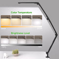 LED Desk Lamp, Foldable Table Lamp with 360 Rotation, 4 Color Temps, 5 Brightness Levels, Black - SuperSaverAU - view 4