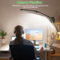 LED Desk Lamp, Foldable Table Lamp with 360 Rotation, 4 Color Temps, 5 Brightness Levels, Black - SuperSaverAU - view 5