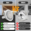 AR70 LED Light Bulb 7W BA15D B15 Base, 500lm Natural White, 4 Pack - SuperSaverAU - view 5