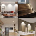AIBOO LED Small Recessed Ceiling Lights 9 Pack, IP54 Ultra Slim for Kitchen, Hallway - SuperSaverAU - view 3