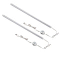 Premium Motion Sensor USB Cabinet Lights – Natural White 20 Inch 2 Pack