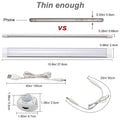 Premium Motion Sensor USB Cabinet Lights – Natural White 20 Inch 2 Pack
