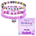 Premium Kpop Demon Hunters 3 Piece Bracelet Set with Gift Card