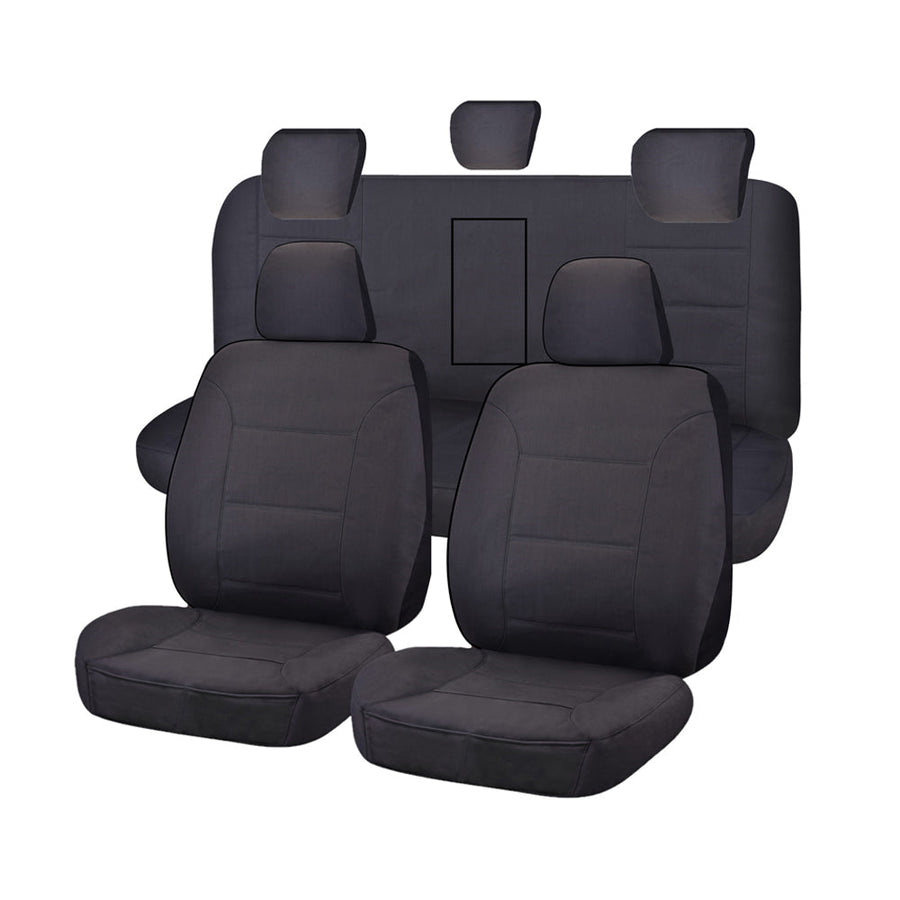 Premium Isuzu D-MAX Dual Cab Charcoal All Terrain Seat Covers 2012-2020