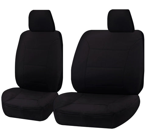 Premium Mazda BT-50 UP Single Cab Black Challenger Seat Covers 2011-2015