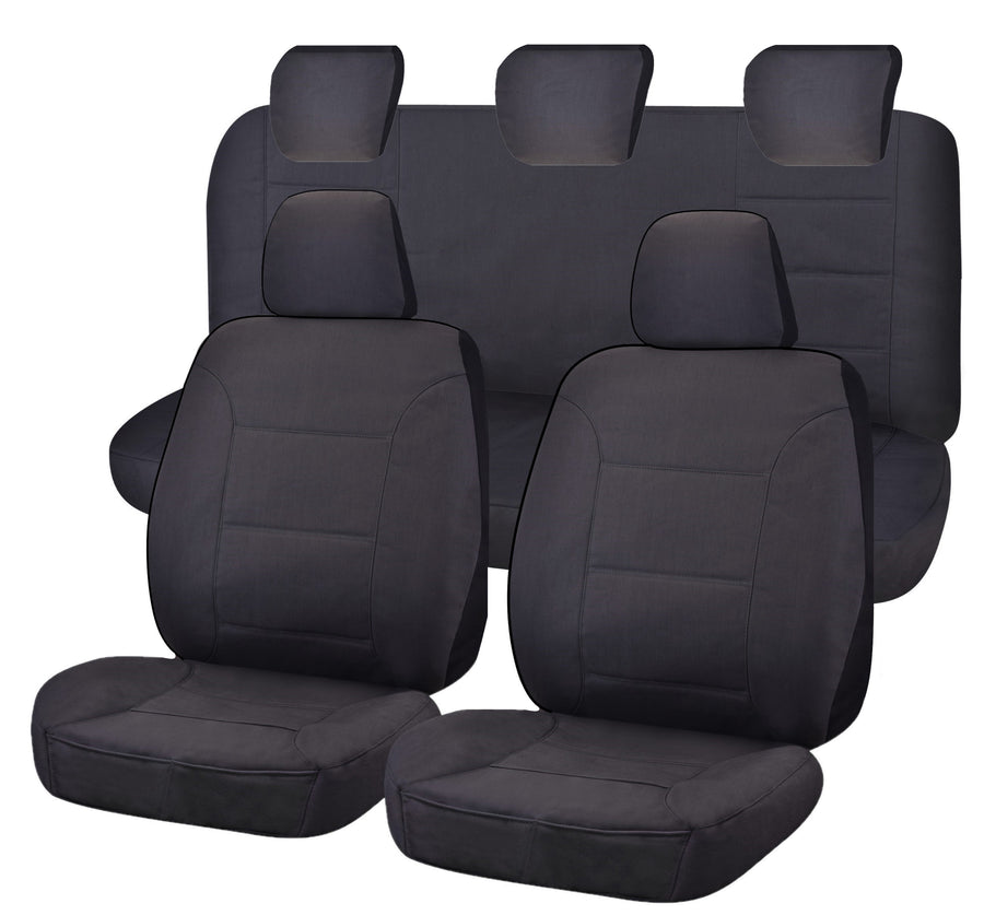 Premium Mazda BT-50 UR Dual Cab Charcoal Challenger Seat Covers 2015-2020