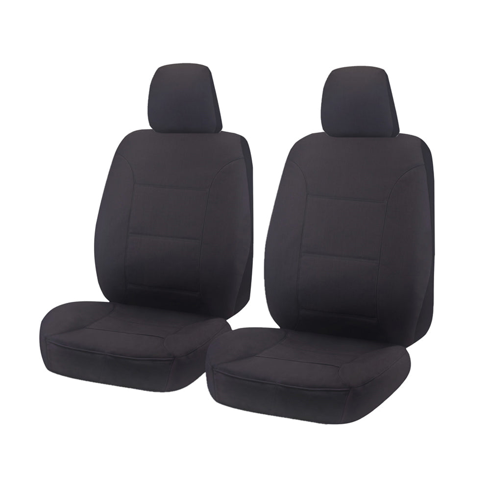 Premium Toyota LandCruiser 70 Series Charcoal Challenger Seat Covers 2008-On