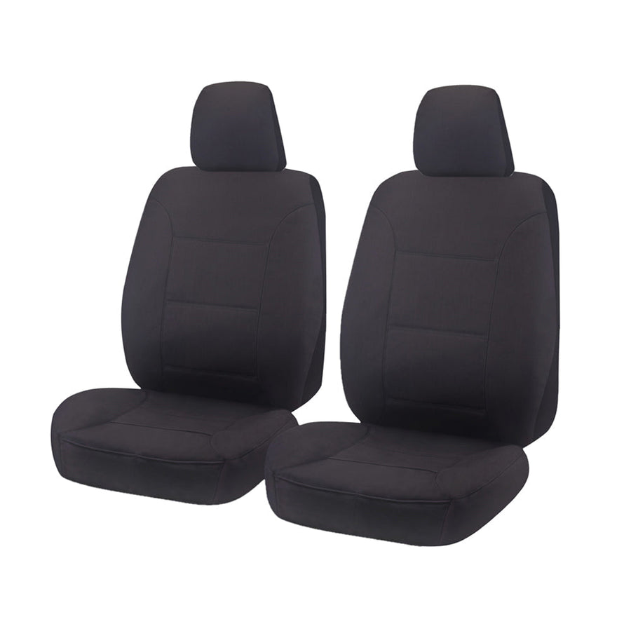 Premium Toyota LandCruiser 70 Series Charcoal Challenger Seat Covers 2008-On