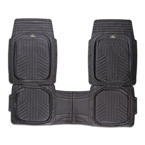 CMT Trailblazer 3 Piece Rubber Car Mats Black