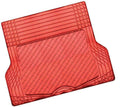 Aluminium Look Rubber Boot Mat 1-Piece Heavy Duty Anti-Slip Red - SuperSaverAU - view 1