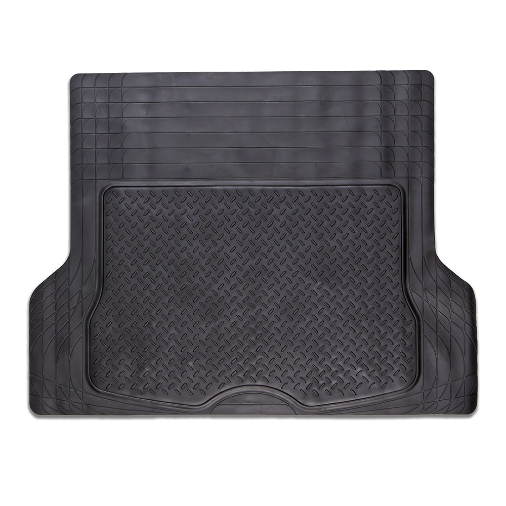 CMT Rubber Boot Mat Black 144 x 109.5cm. - SuperSaverAU - view 1