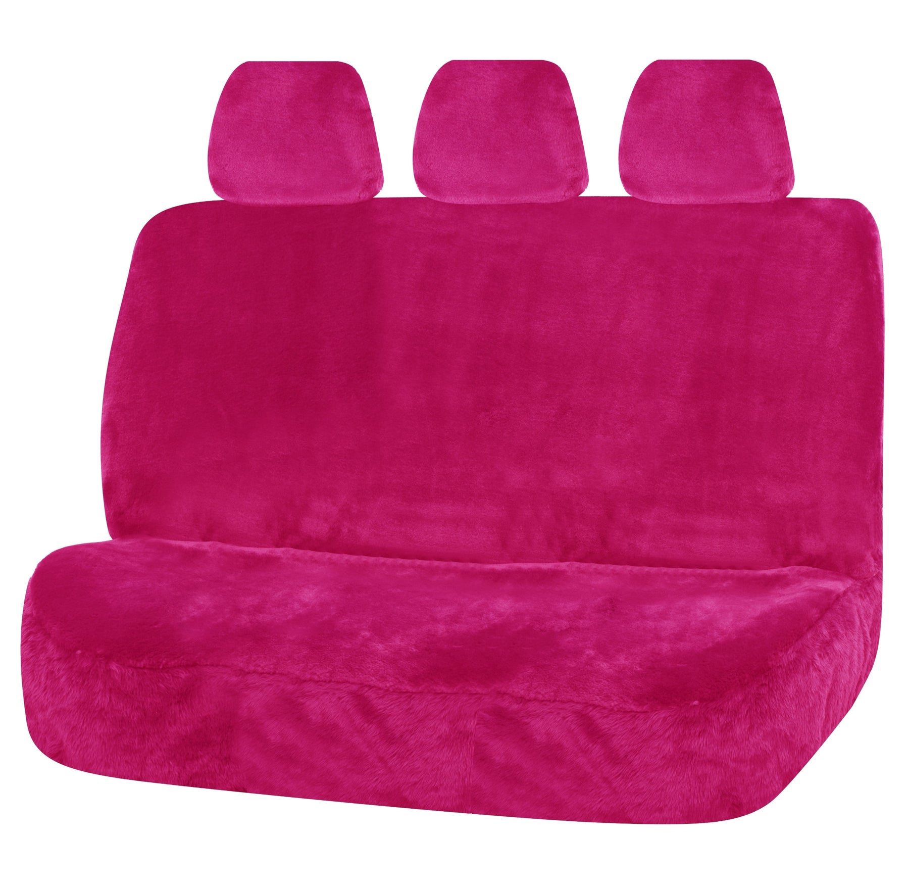 Universal Finesse Faux Fur Seat Covers - 06/08H, Minky Fabric, Airbag Compatible - SuperSaverAU - view 1