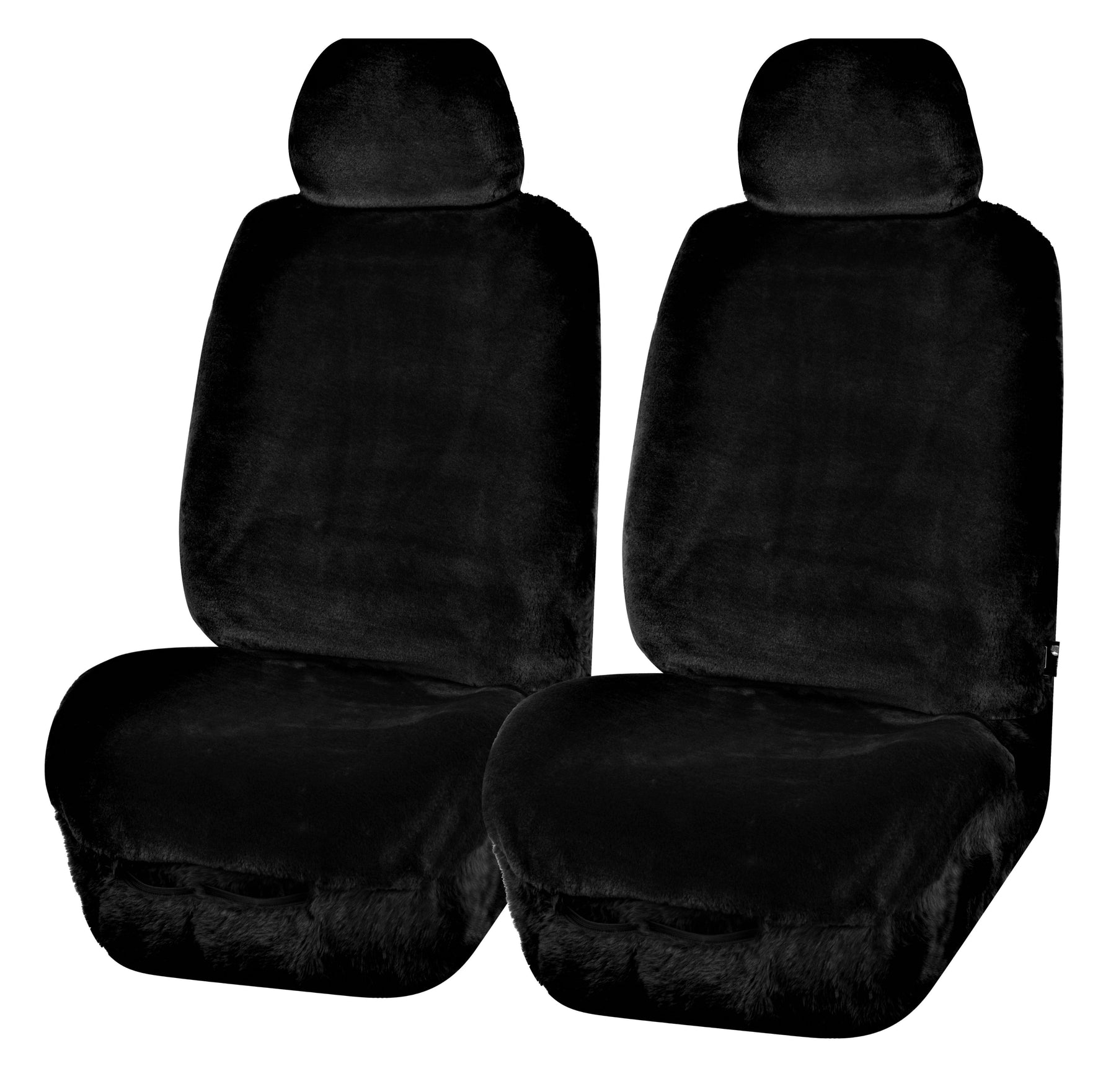 Universal Finesse Faux Fur Seat Covers - Universal Size, Soft Minky Fabric, Airbag Compatible - SuperSaverAU - view 1