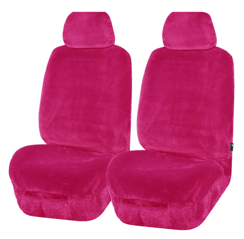 Universal Finesse Faux Fur Seat Covers - 20mm Thick, Soft Minky Fabric - SuperSaverAU - view 1