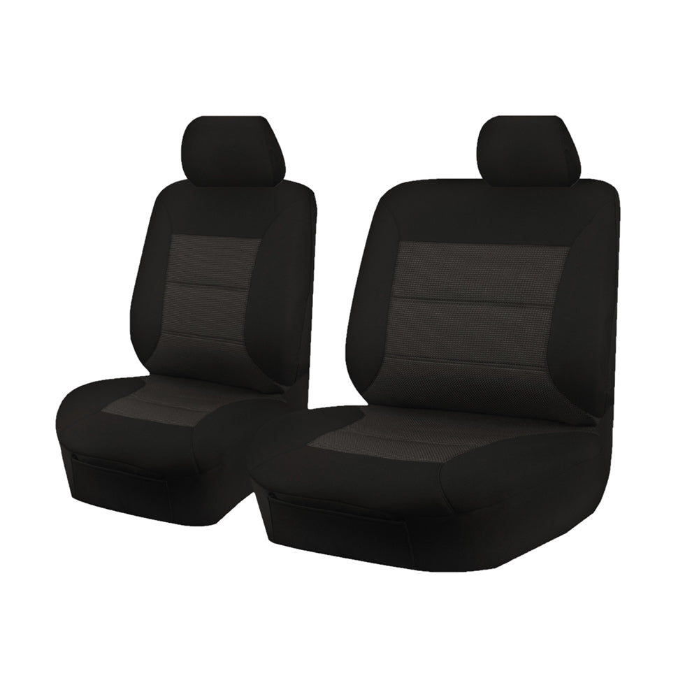 Premium Isuzu D-MAX Single Cab Black Premium Seat Covers 2012-2016