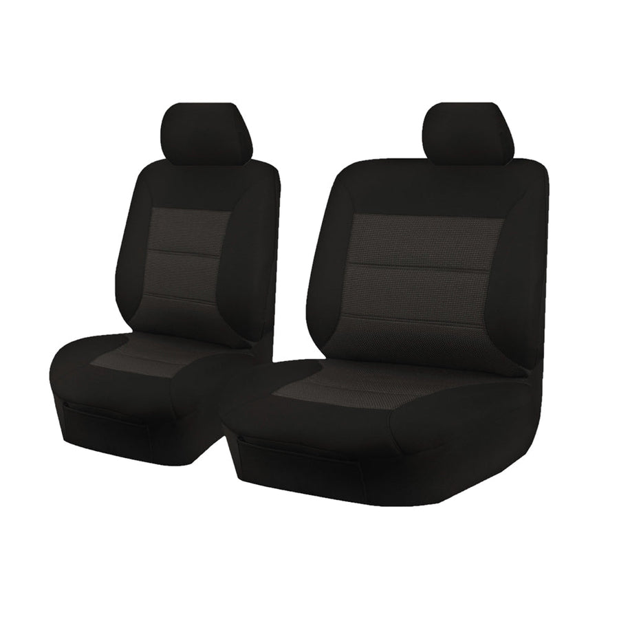 Premium Isuzu D-MAX Single Cab Black Premium Seat Covers 2012-2016