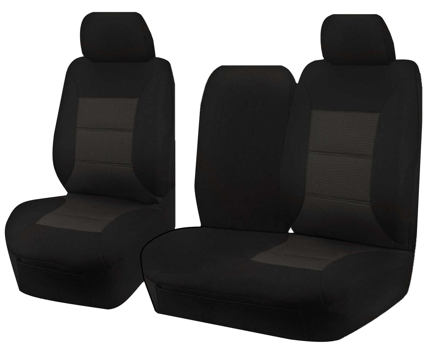 Premium Hyundai Starex TQ 1-5 Series Jacquard Front Seat Covers 2008-2022