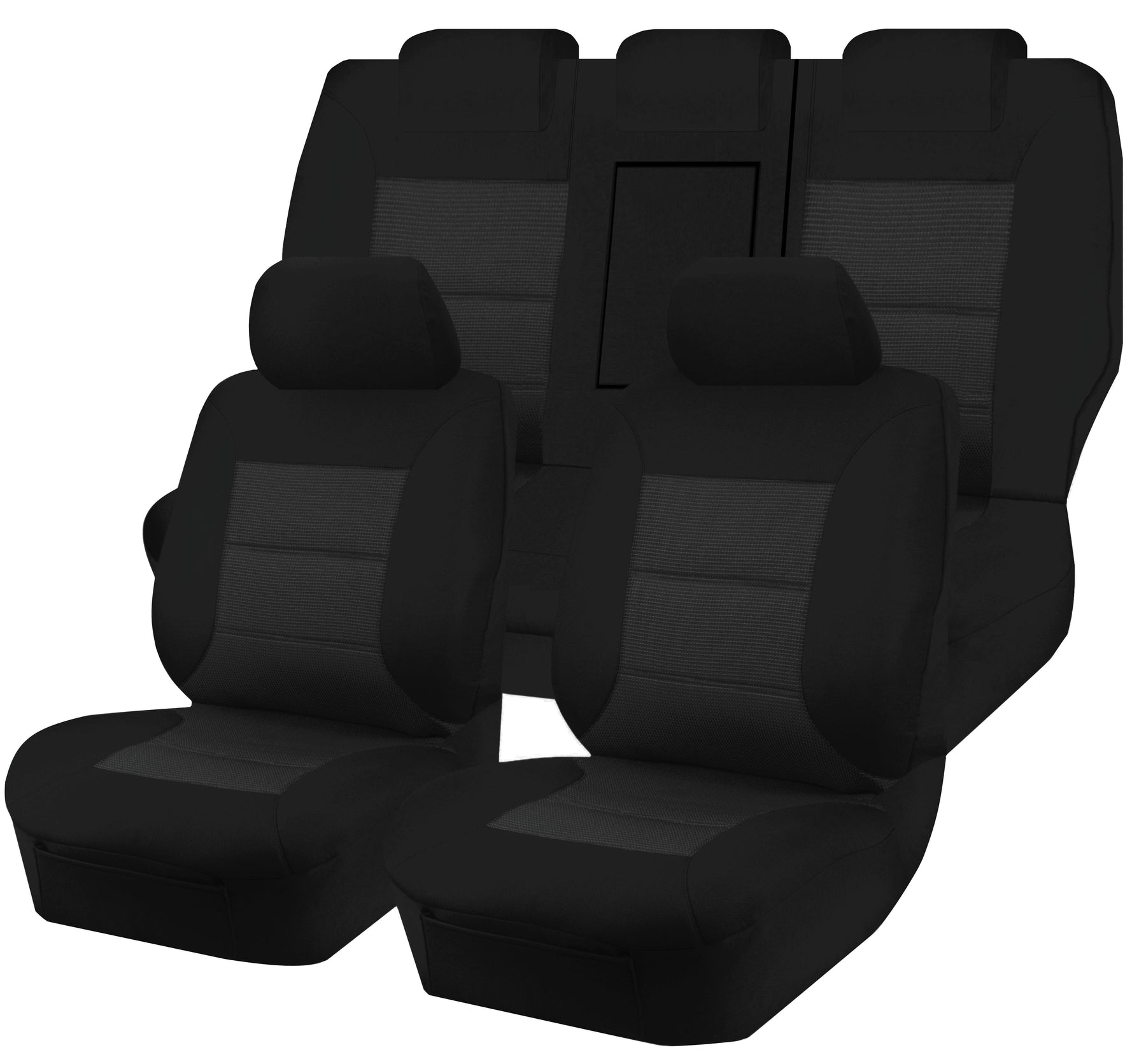 Premium Ford Territory SX SY SZ 4x4 SUV Jacquard Seat Covers 2004-2016