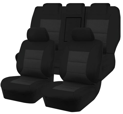 Premium Ford Territory SX SY SZ 4x4 SUV Jacquard Seat Covers 2004-2016