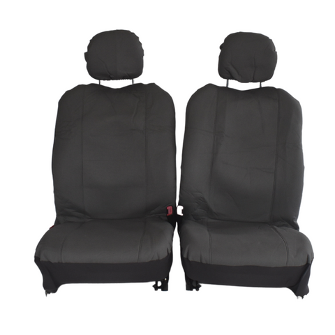 Premium Mitsubishi Triton Dual Cab Challenger Canvas Seat Covers 2006-2020