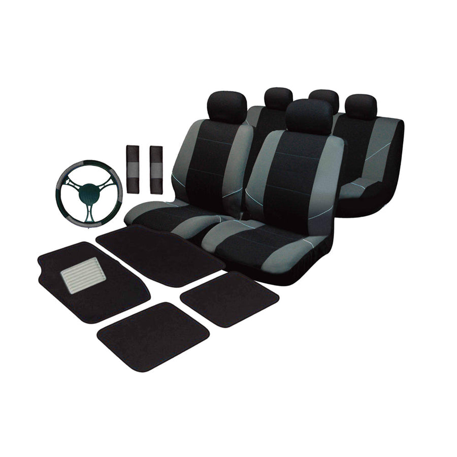 Premium Universal Ultimate Grey Car Accessories Value Pack