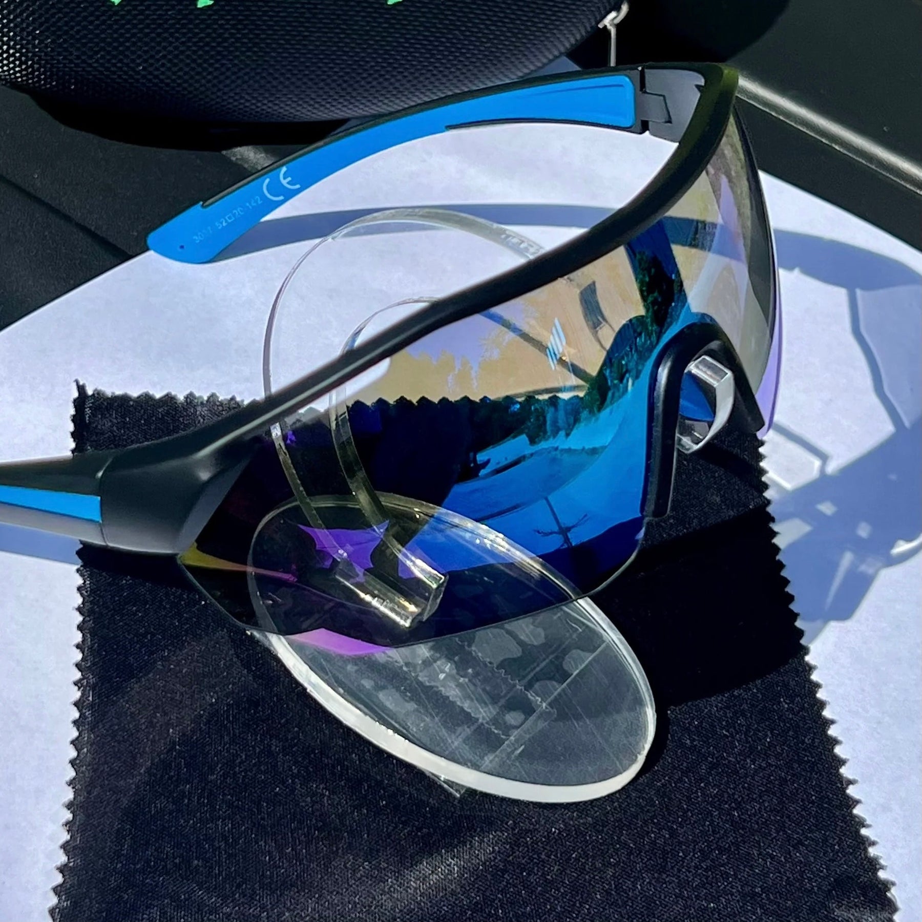Sportiq ClarityX Sapphire Polarised UV400 Sport Sunglasses