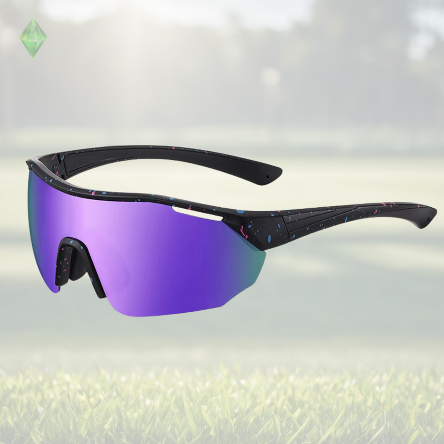 Sportiq ClarityX Amethyst Polarised UV400 Sport Sunglasses