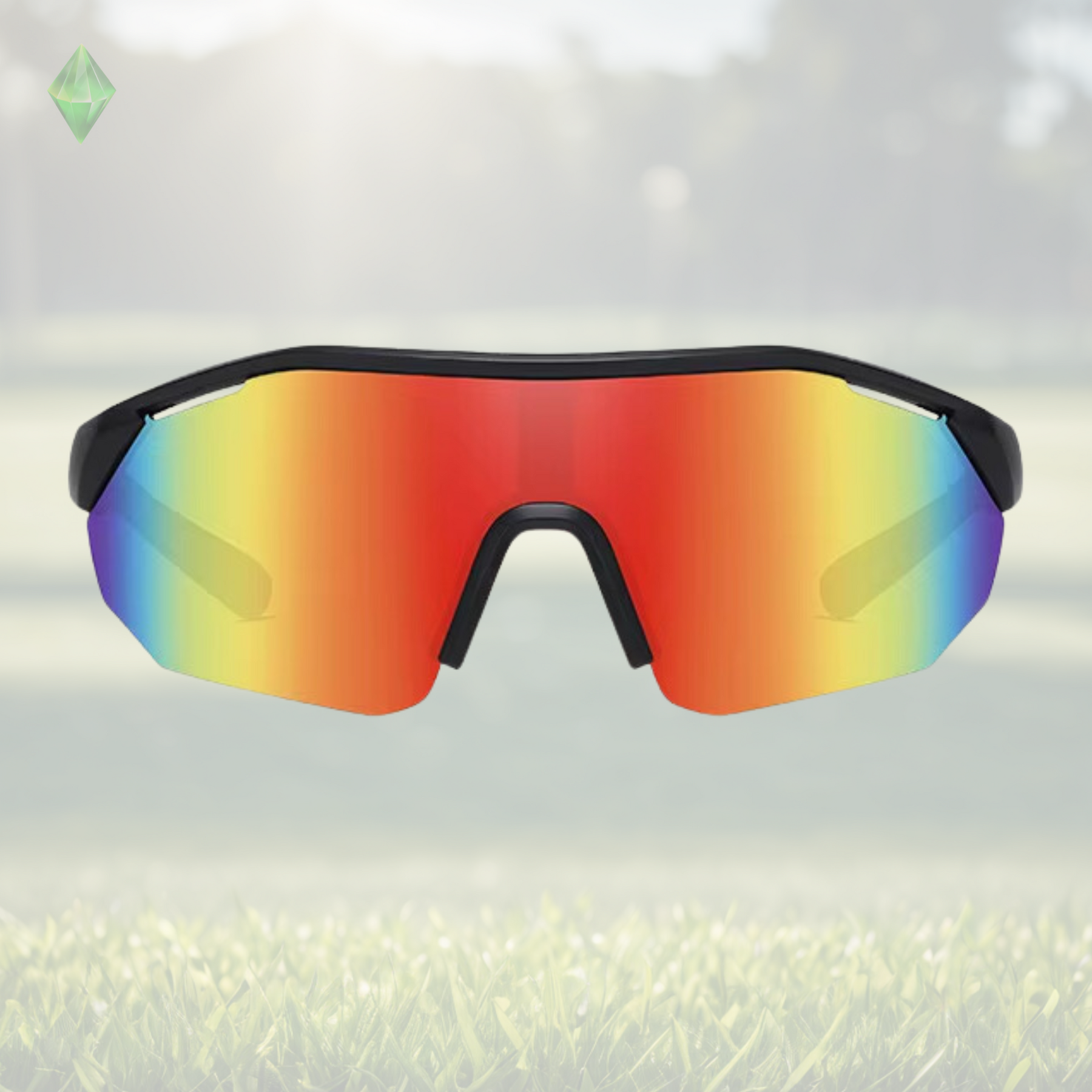 Sportiq ClarityX Ruby Polarised UV400 Sport Sunglasses