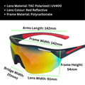 Sportiq ClarityX Ruby Polarised UV400 Sport Sunglasses