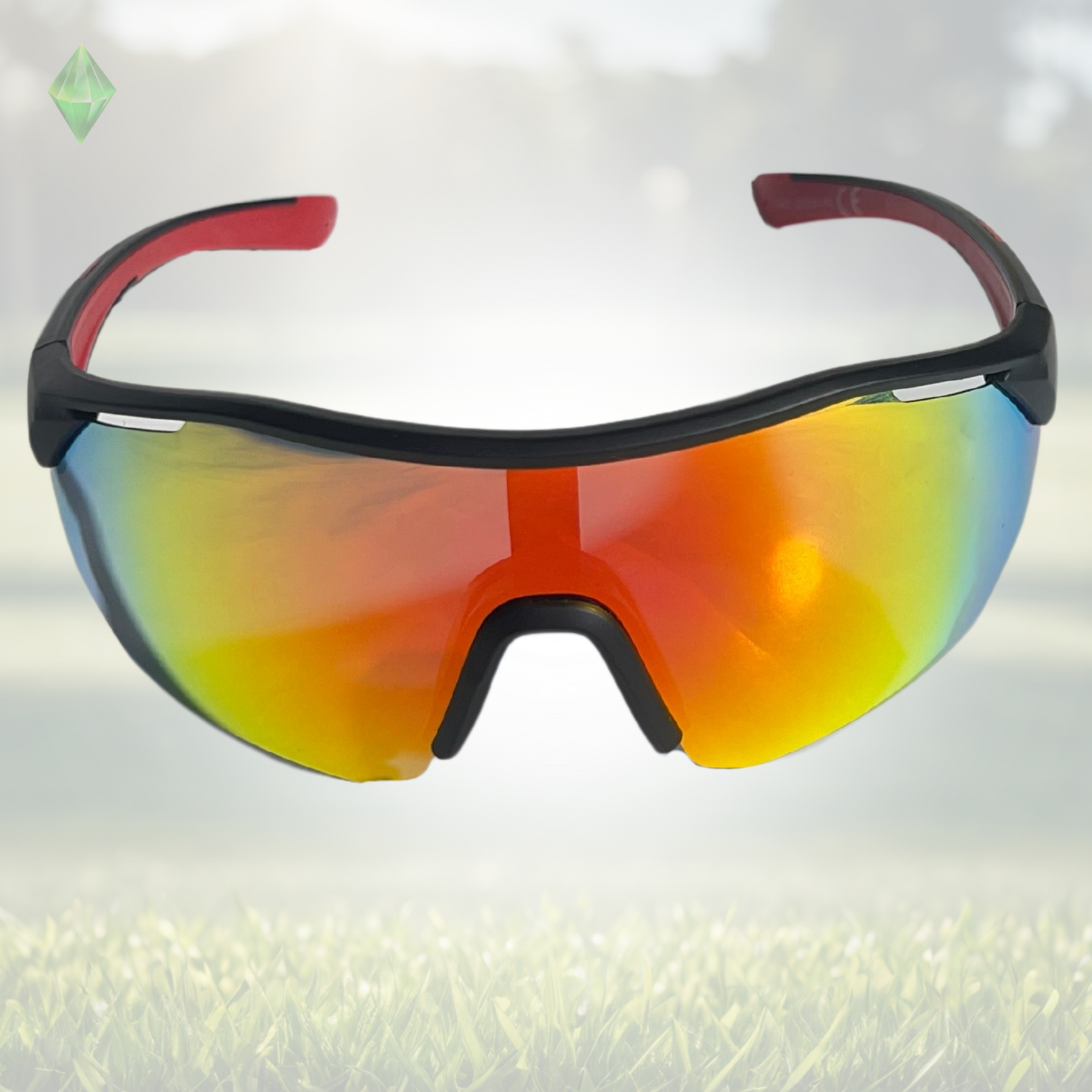 Sportiq ClarityX Ruby Polarised UV400 Sport Sunglasses