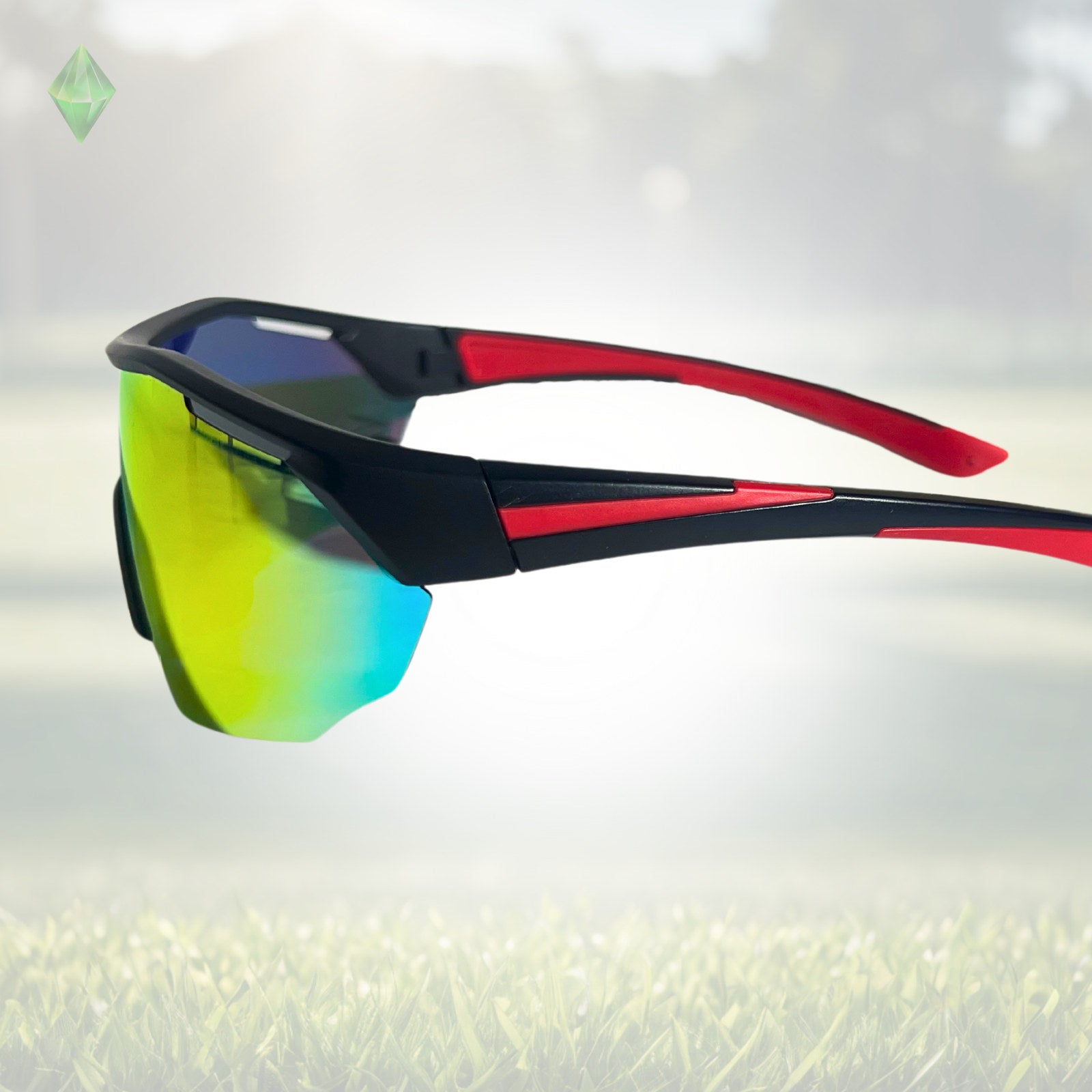 Sportiq ClarityX Ruby Polarised UV400 Sport Sunglasses
