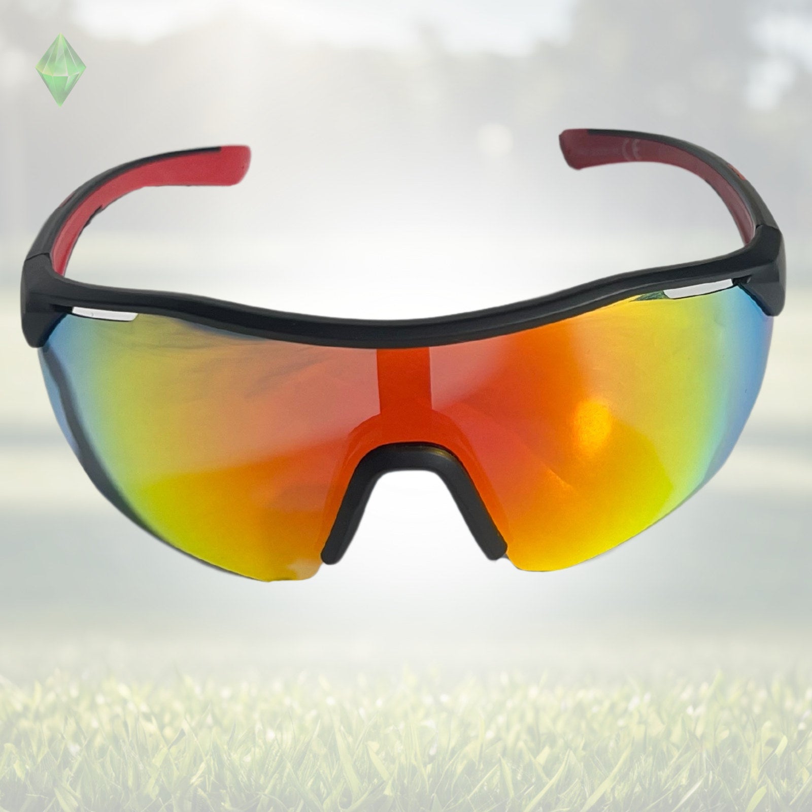 Sportiq ClarityX Ruby Polarised UV400 Sport Sunglasses