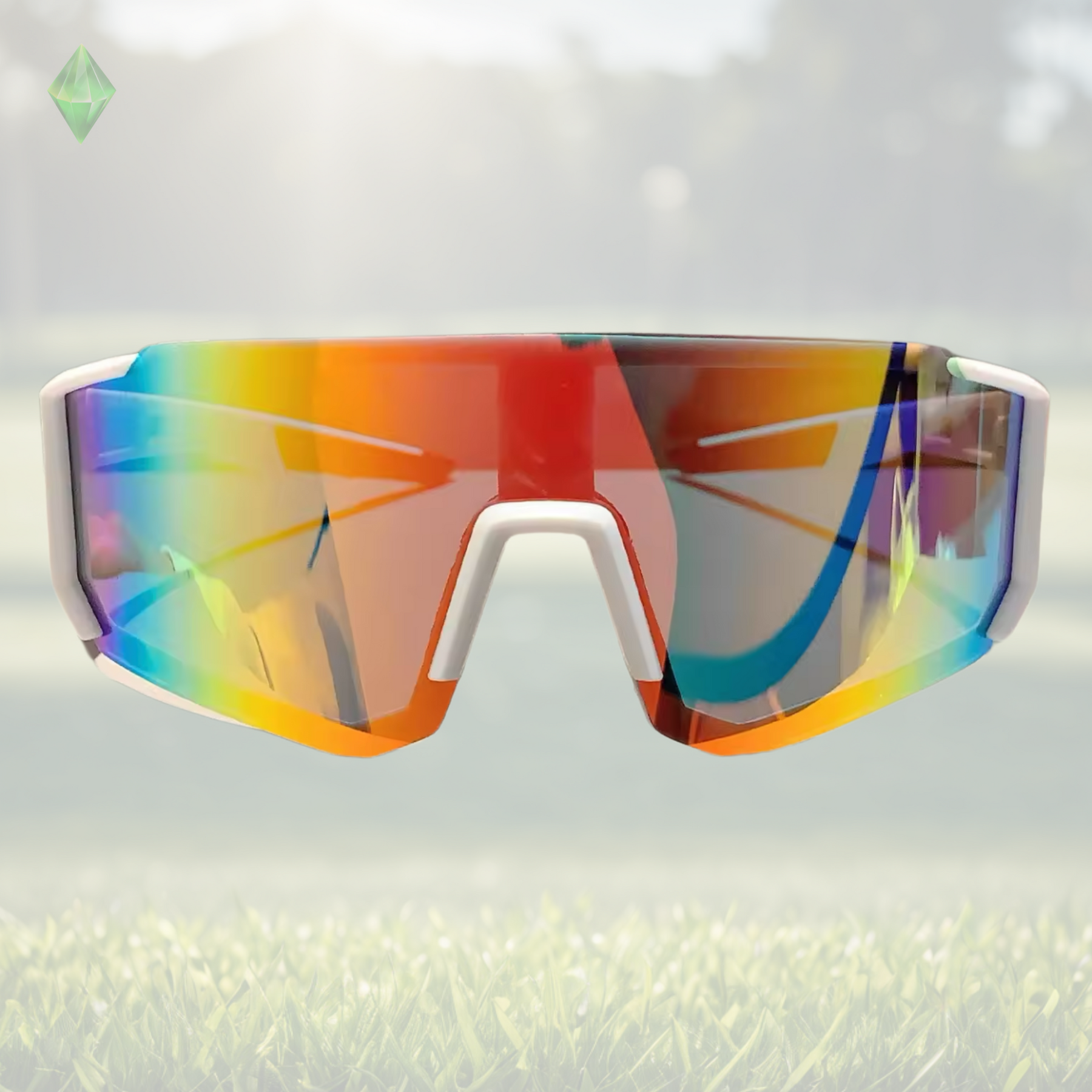 Sportiq Velocity Prism UV400 Performance Sunglasses with Case