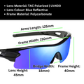 Sportiq OptiView Sky Blue Polarised UV400 Sport Sunglasses