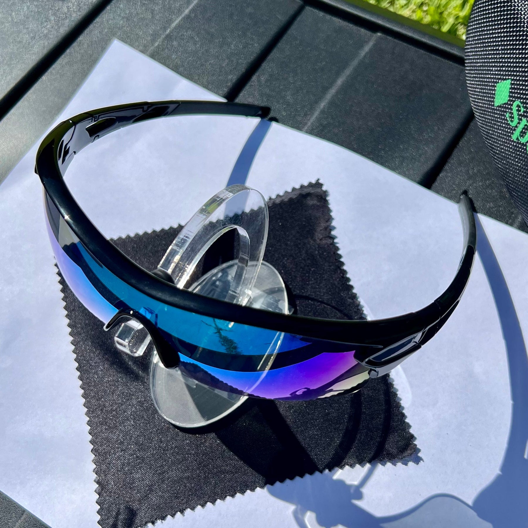 Sportiq OptiView Sky Blue Polarised UV400 Sport Sunglasses