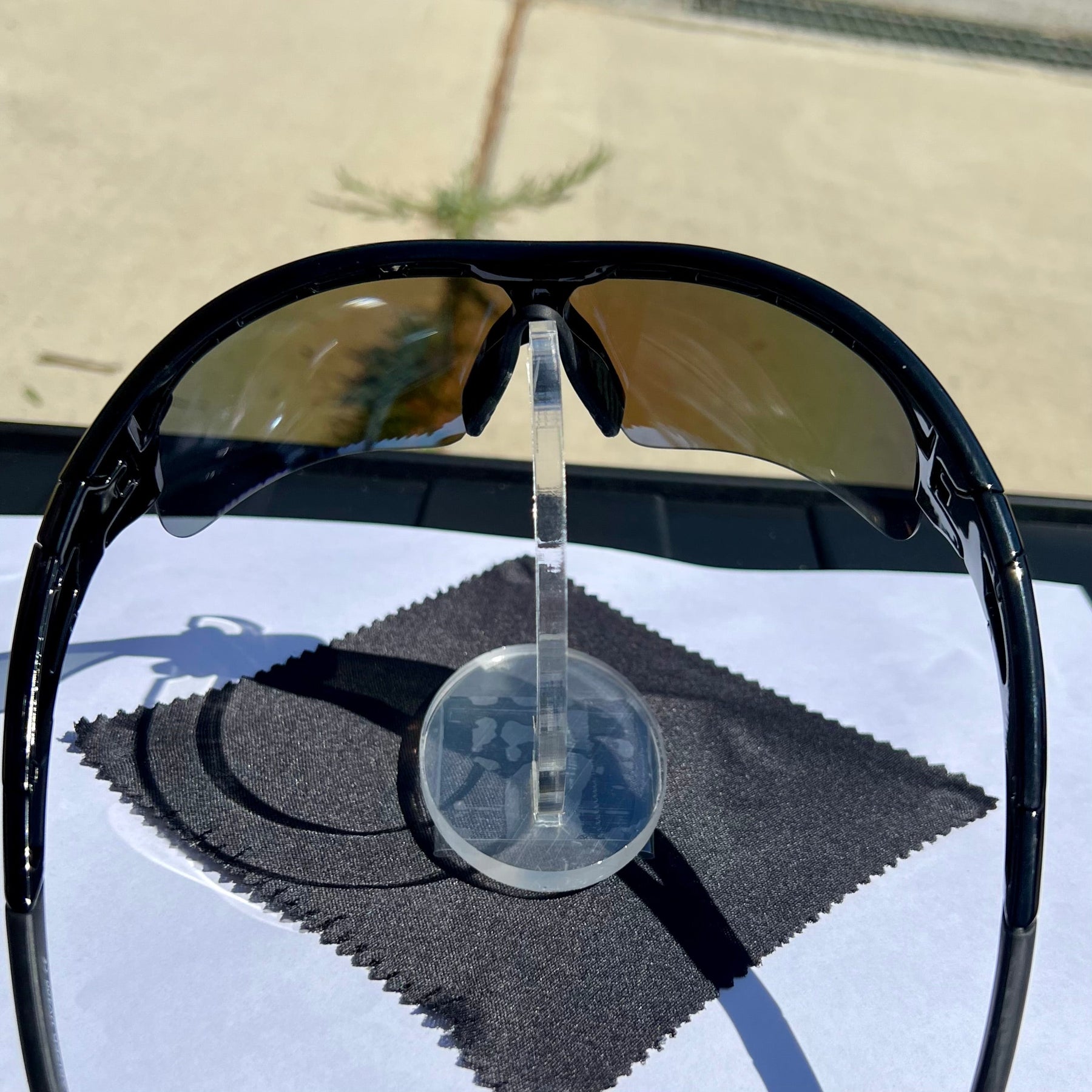 Sportiq OptiView Sky Blue Polarised UV400 Sport Sunglasses