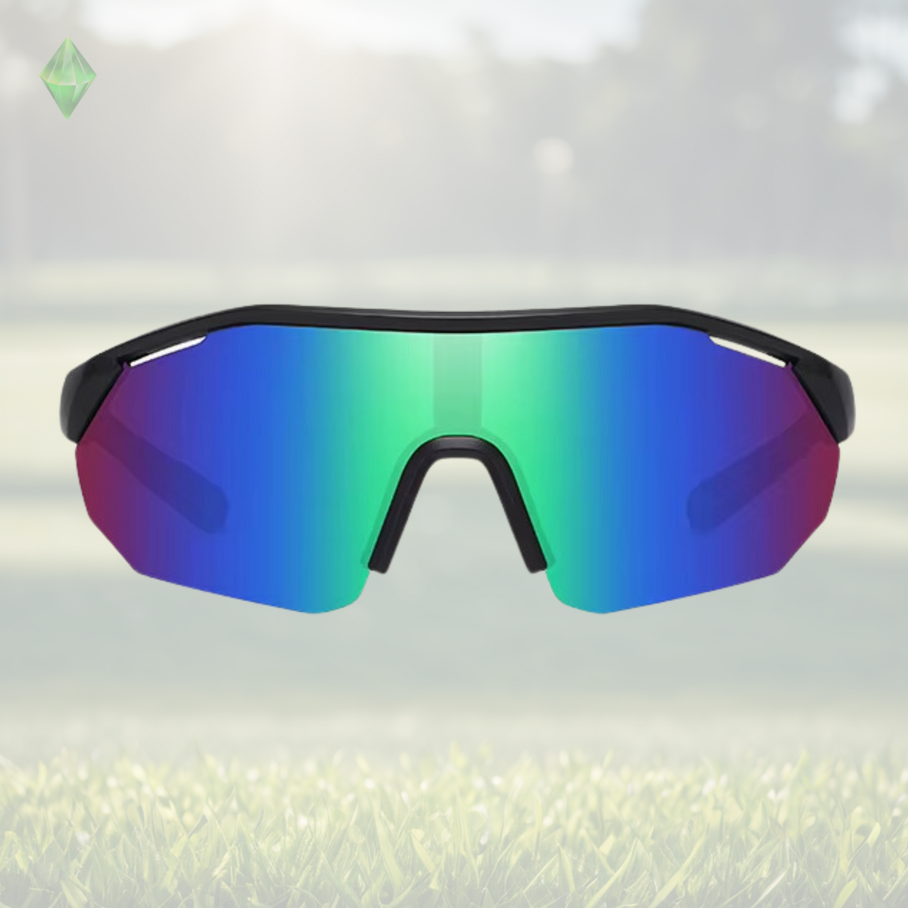 Sportiq ClarityX Emerald Polarised UV400 Sport Sunglasses