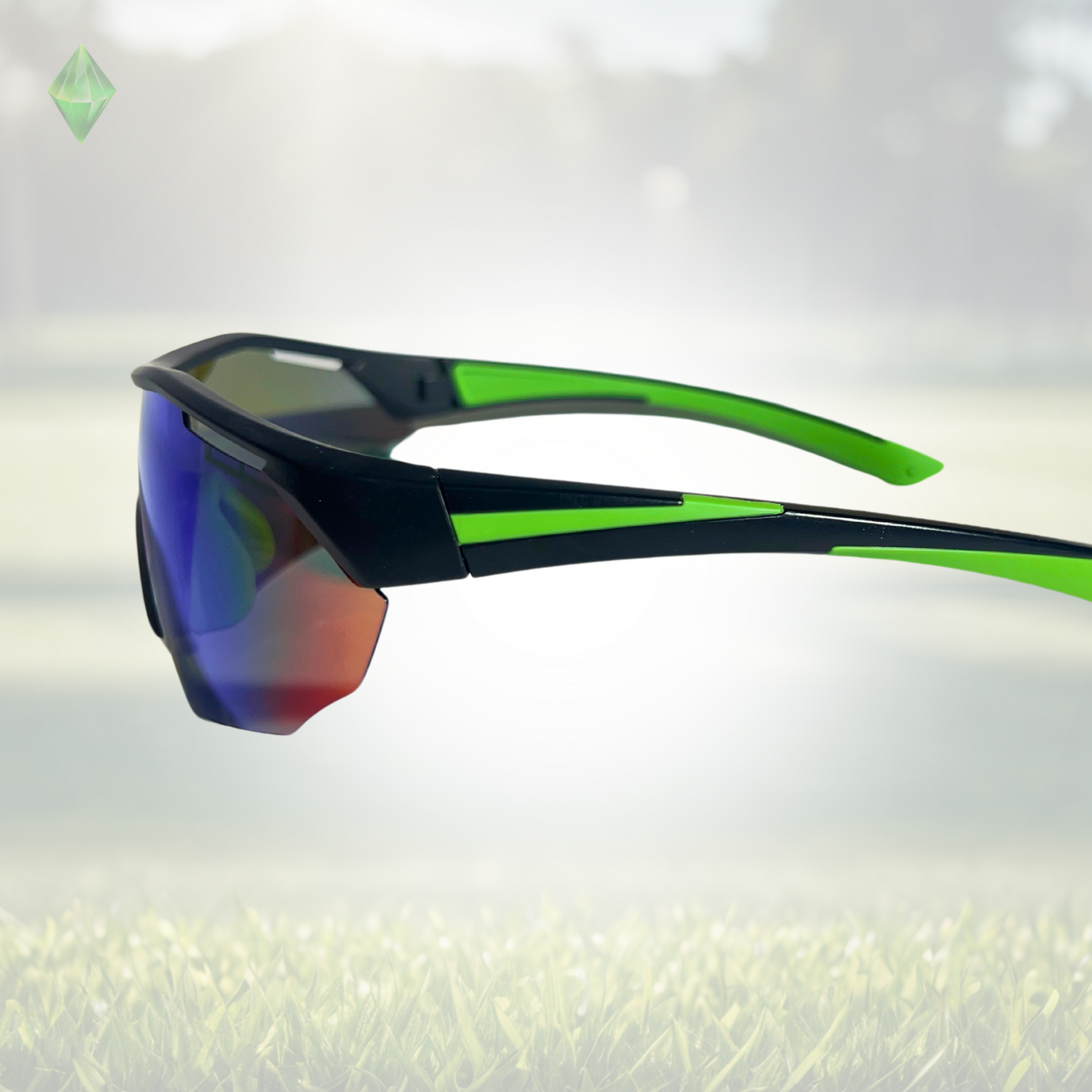 Sportiq ClarityX Emerald Polarised UV400 Sport Sunglasses