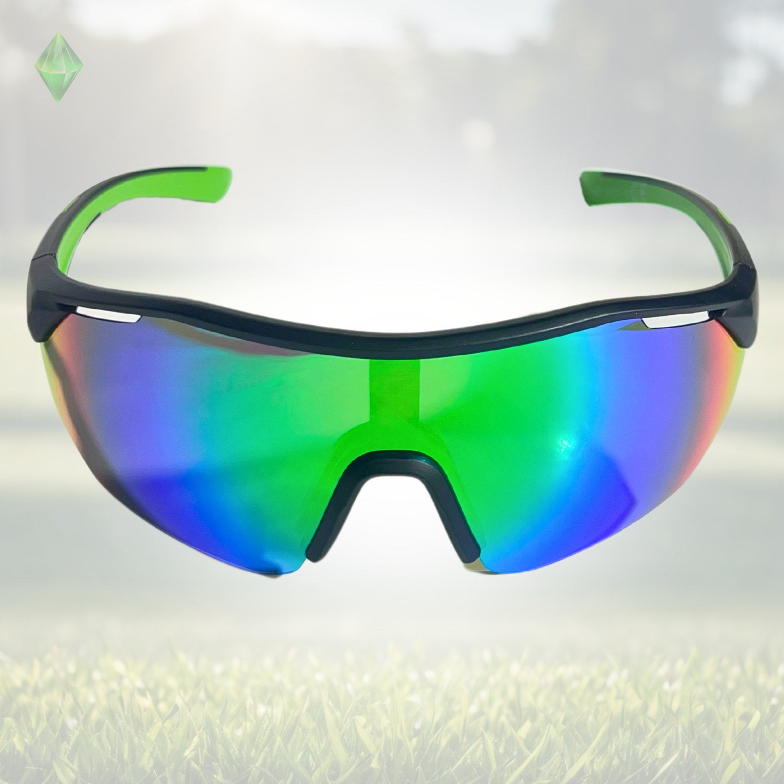 Sportiq ClarityX Emerald Polarised UV400 Sport Sunglasses