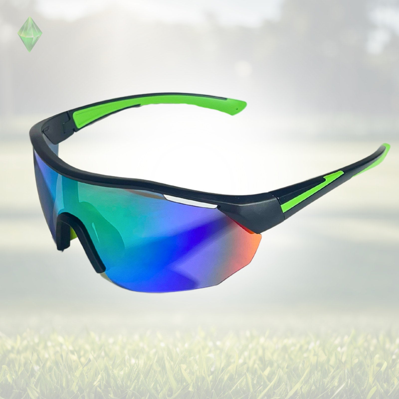 Sportiq ClarityX Emerald Polarised UV400 Sport Sunglasses