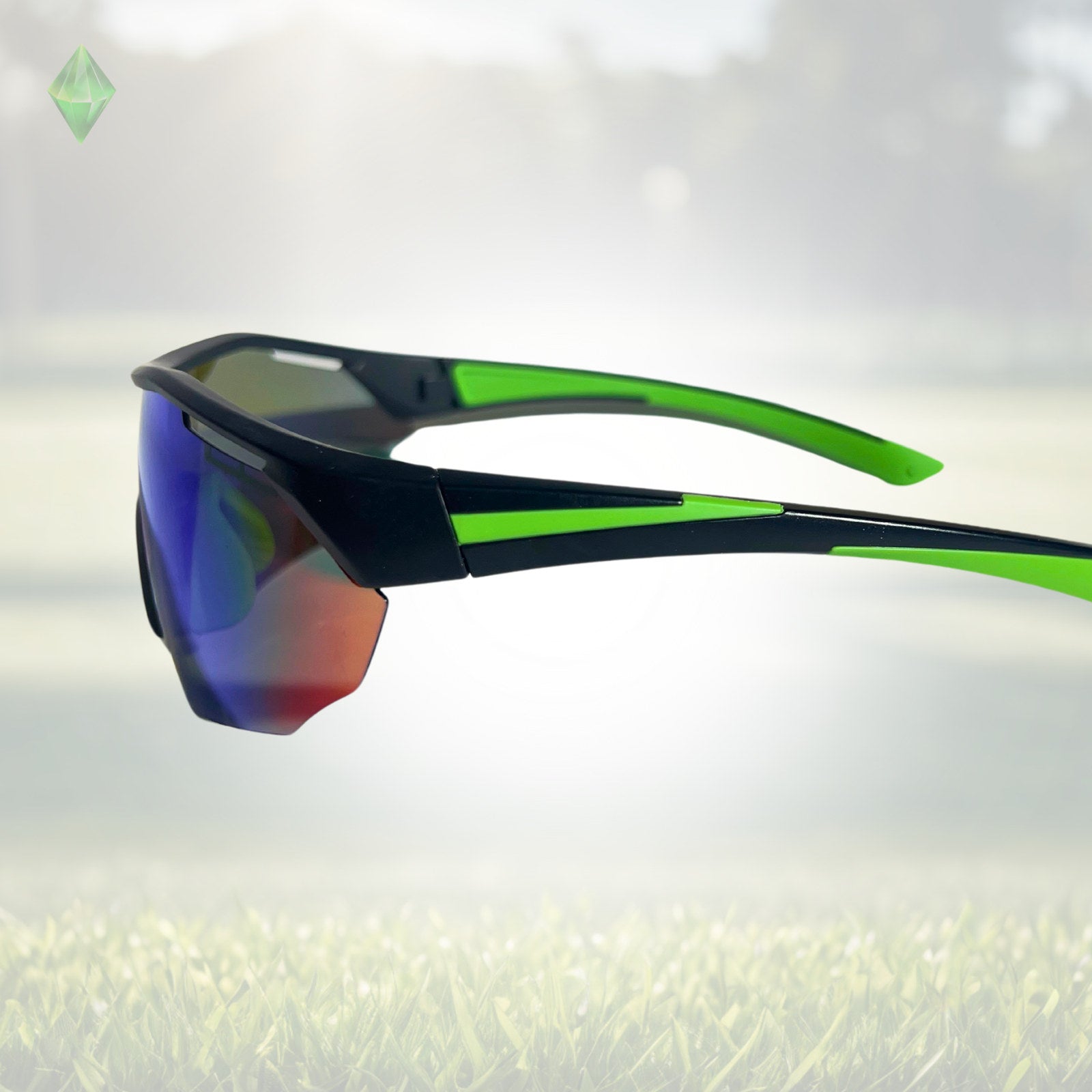 Sportiq ClarityX Emerald Polarised UV400 Sport Sunglasses