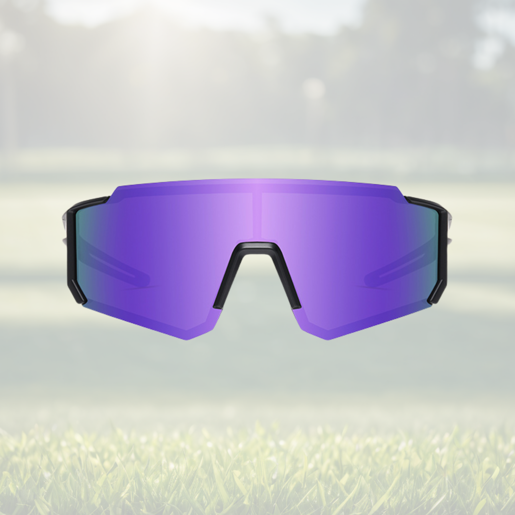 Sportiq Gamechanger Violet Polarised Shield Sunglasses UV400