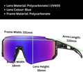 Sportiq JNR Aurora Blue Kids UV400 Sport Sunglasses with Case