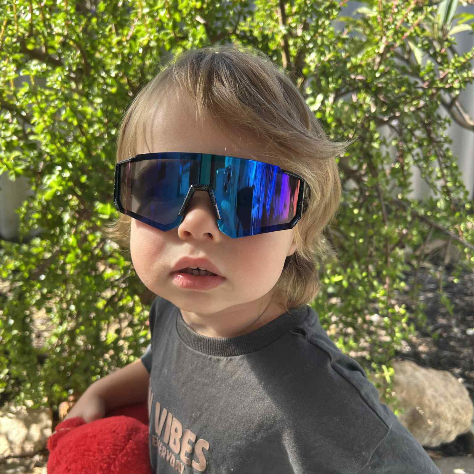 Sportiq JNR Aurora Blue Kids UV400 Sport Sunglasses with Case
