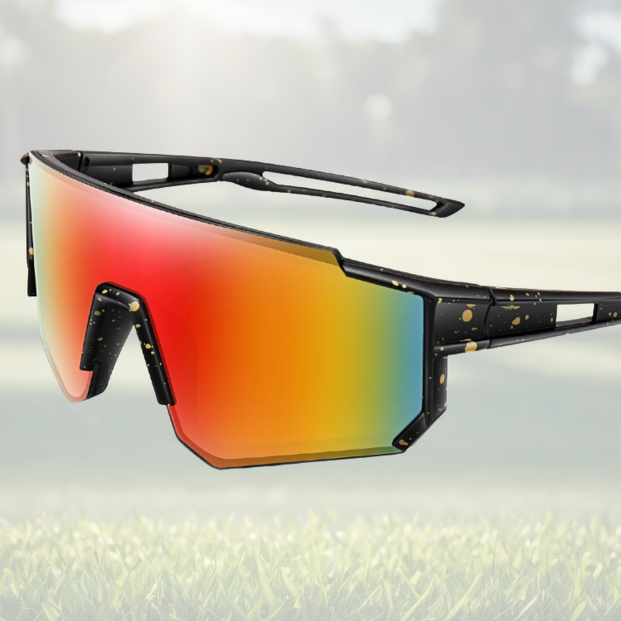 Sportiq JNR Crimson Onyx Kids UV400 Sport Sunglasses with Case