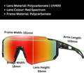 Sportiq JNR Crimson Onyx Kids UV400 Sport Sunglasses with Case